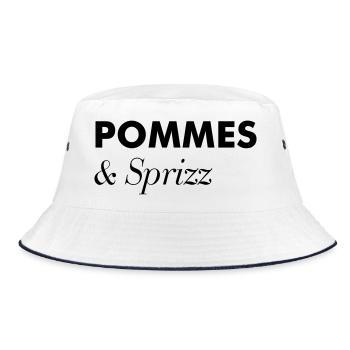 Excursion estivale aux frites Sprizz - Bob - blanc/marine - Devant