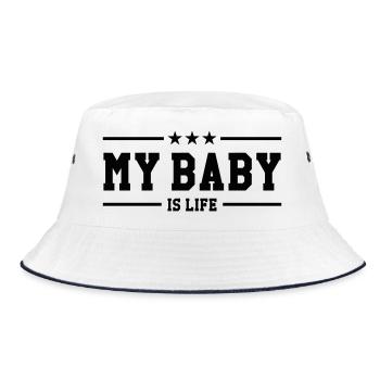 mon bébé c'est la vie ! - Bob - blanc/marine - Devant
