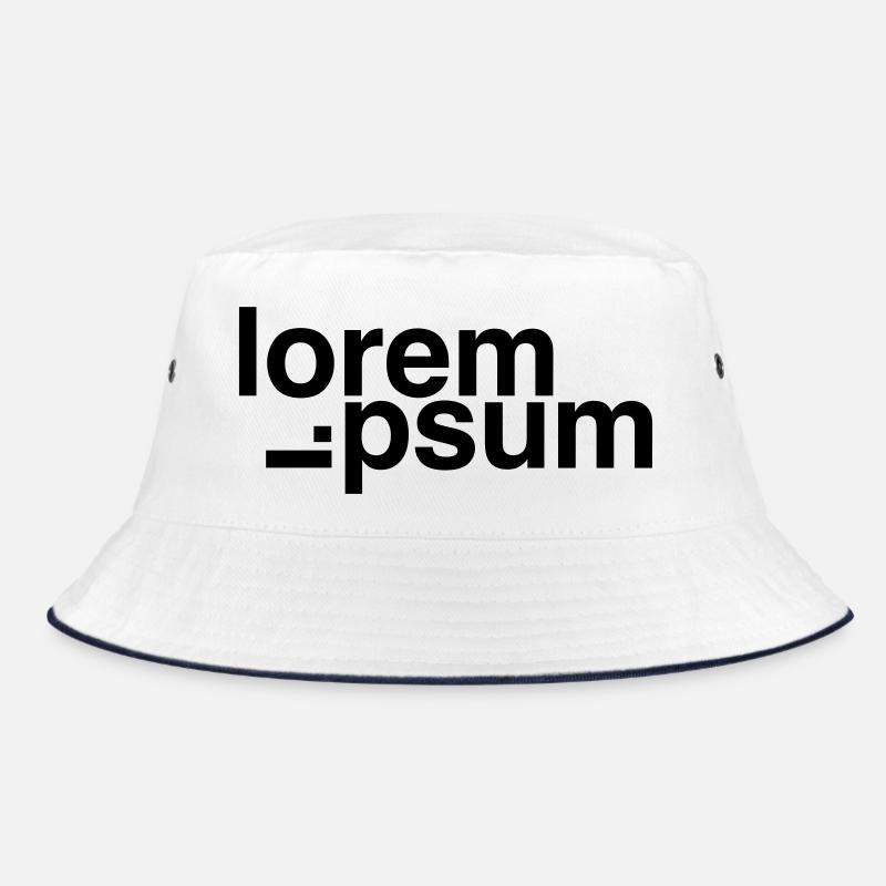 Lorem Ipsum - Bob - blanc/marine