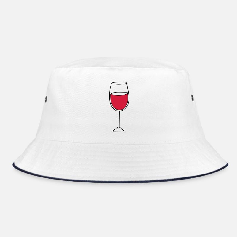 wine glass Bucket Hat