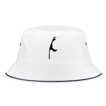 Contour Sylt noir - Bob - blanc/marine - Devant