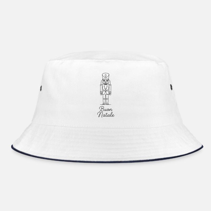 Buon Natale Nutcracker Christmas Bucket Hat