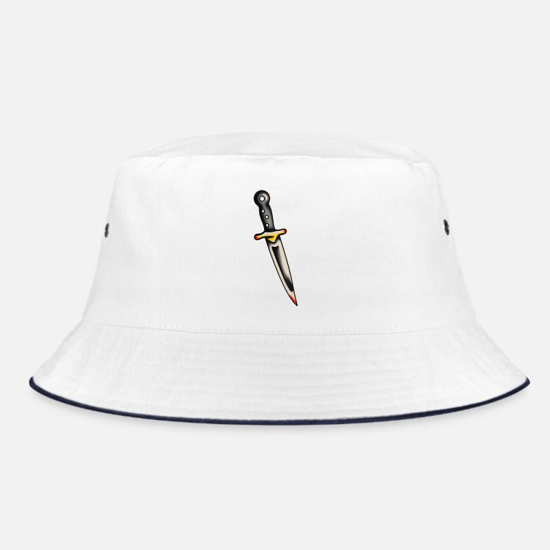 Classic Tattoo Dagger Bucket Hat