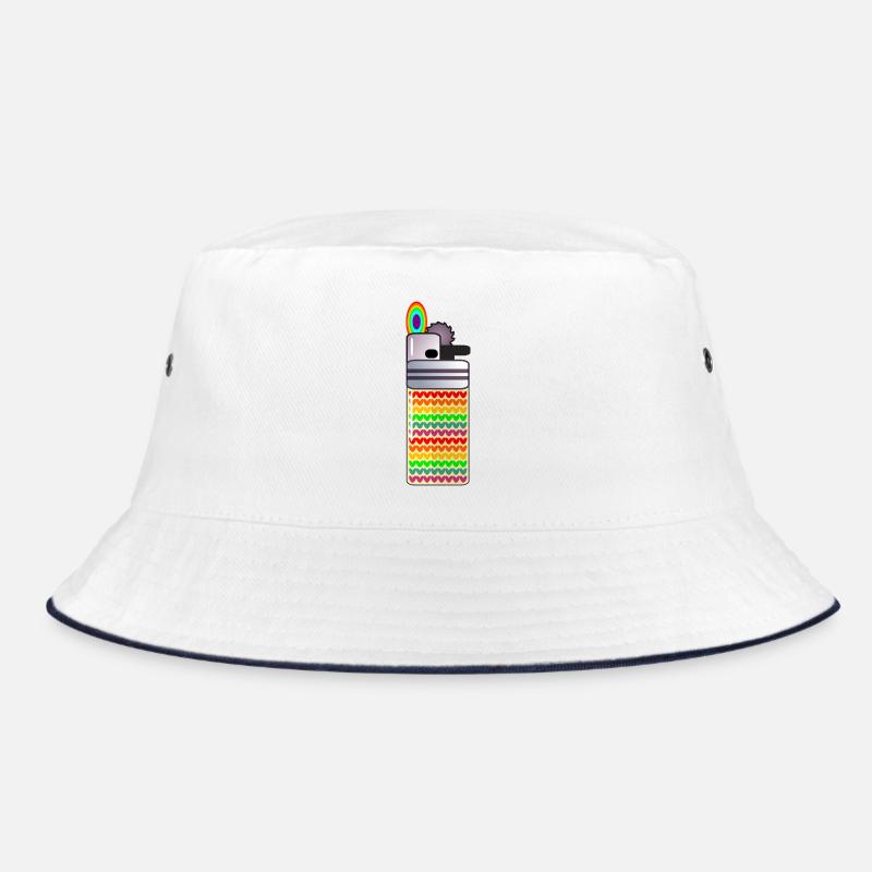 RAINBOW - LIGHTER SMOKING Bucket Hat