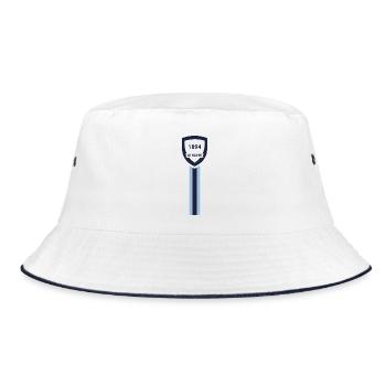 Der Fußballverein Le Havre - Bucket Hat - Weiß/Navy - Vorne