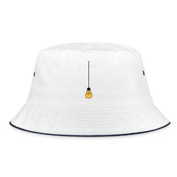 câble de plafond suspendu ampoule lumière id de l'électricité - Bob - blanc/marine - Devant