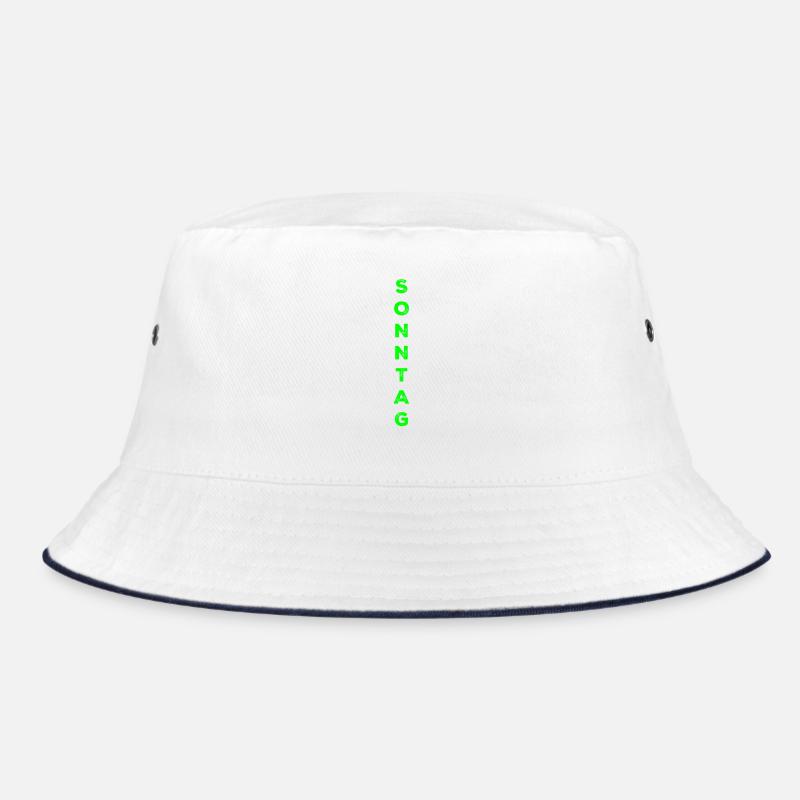 Sonntag - grün Bucket Hat