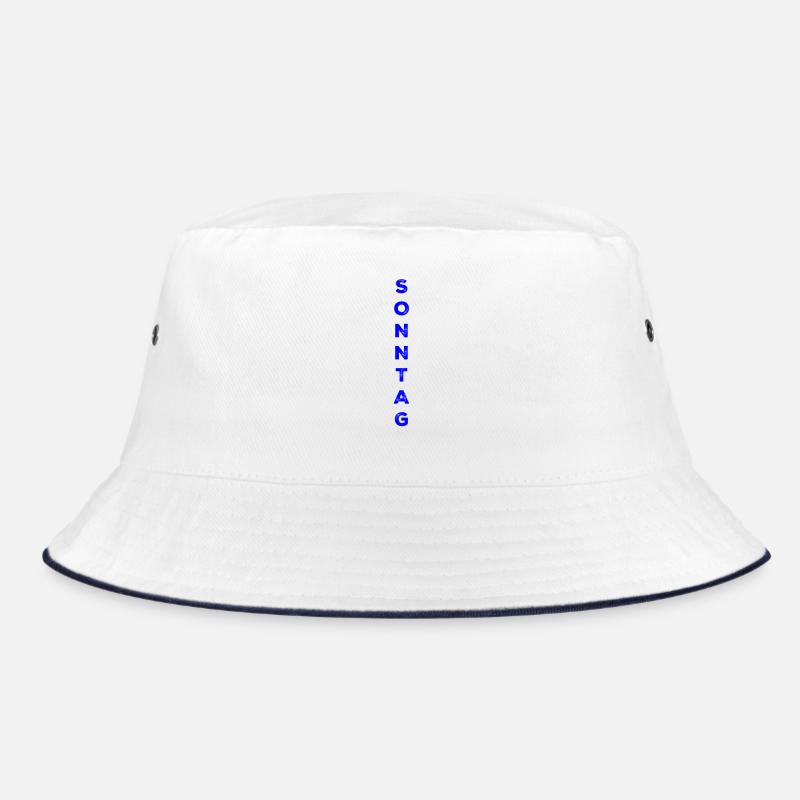 Sonntag - blau Bucket Hat