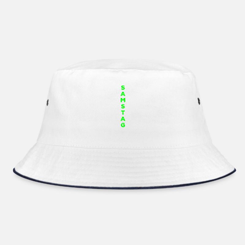 Samstag - grün Bucket Hat