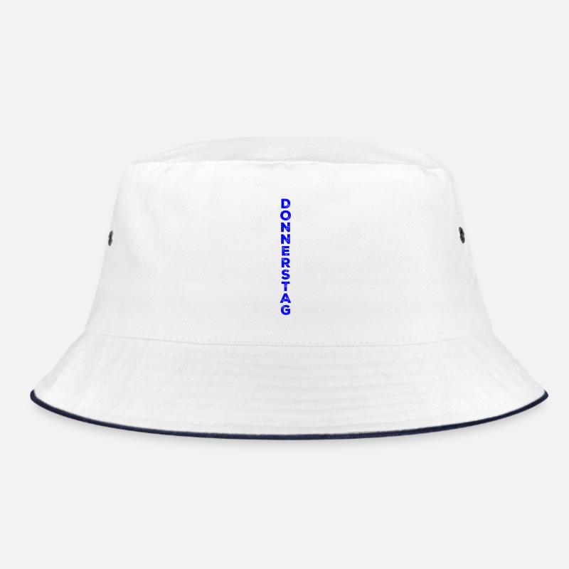 Donnerstag - blau Bucket Hat