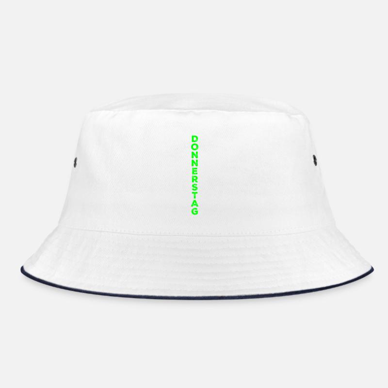 Donnerstag - grün Bucket Hat
