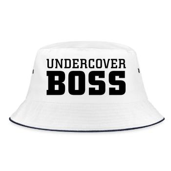 Undercover Boss - Bob - blanc/marine - Devant