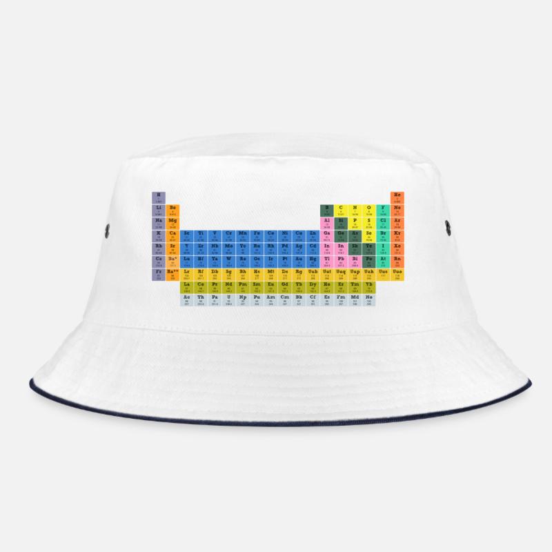PeriodicTable - Bucket Hat - white/navy