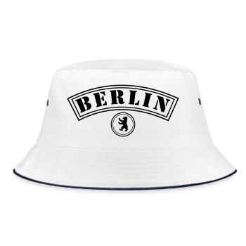 Berlin avec ours - Bob - blanc/marine - Devant