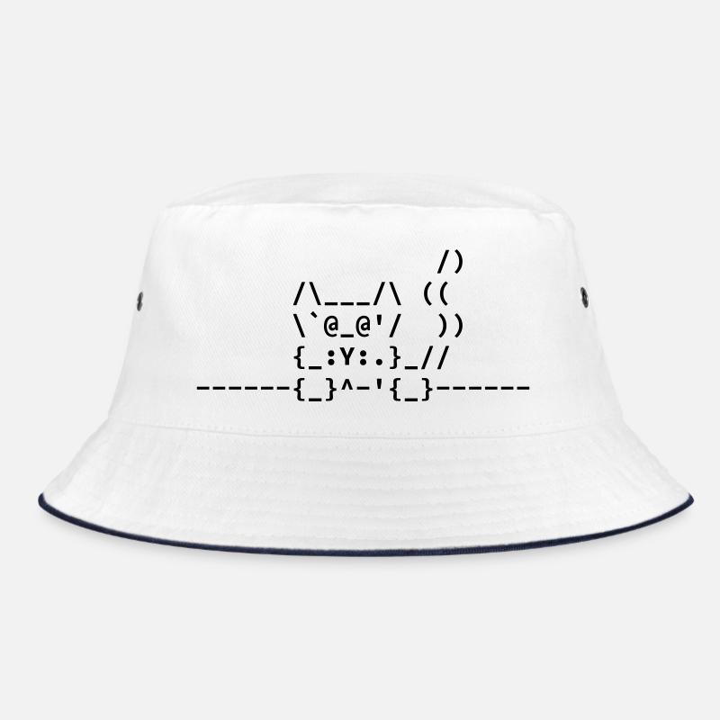 Ascii Cat Bucket Hat