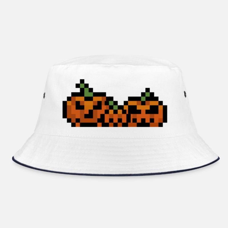 Pixel Pumpkin Retro 8Bit Design Bob