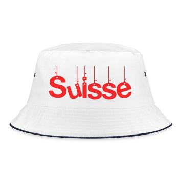 SUISSE. PAYS. GENEVE. SUISSE. HUMOUR. PAYS - Bob - blanc/marine - Devant