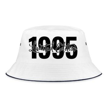 Limited edition 1995 - Bucket Hat - Weiß/Navy - Vorne