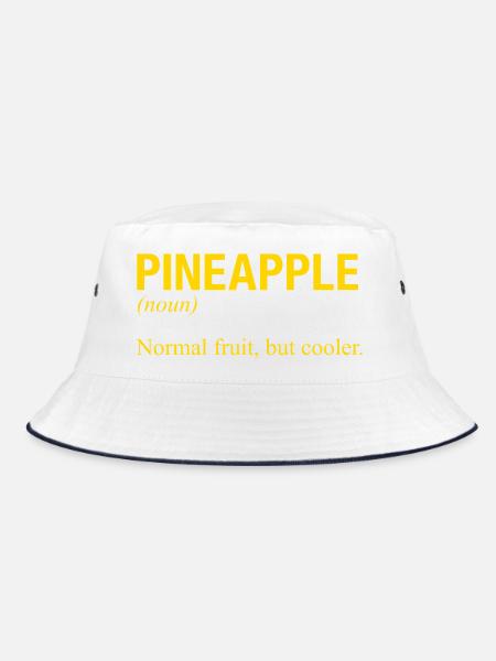 PINEAPPLE Ananas - Bob - blanc/marine - Devant