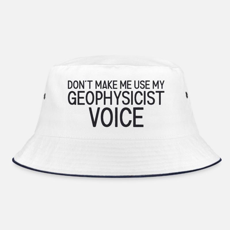 Geophysicist Voice Geophysics Bucket Hat