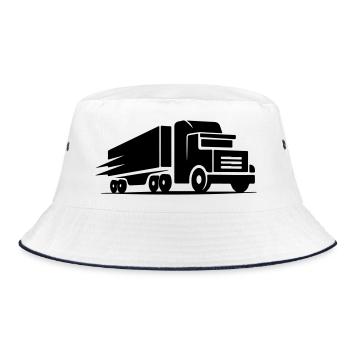 Logo du camion - Bob - blanc/marine - Devant