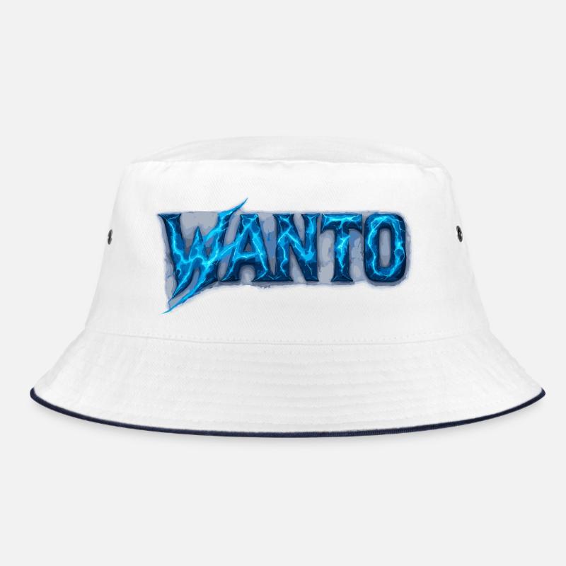 Wanto Blitz Design – Look énergique - Bob - blanc/marine