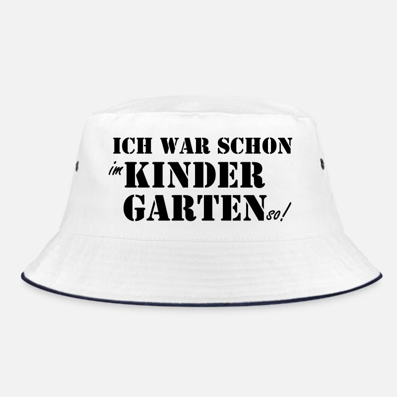 School Beginner Kindergarten Bucket Hat