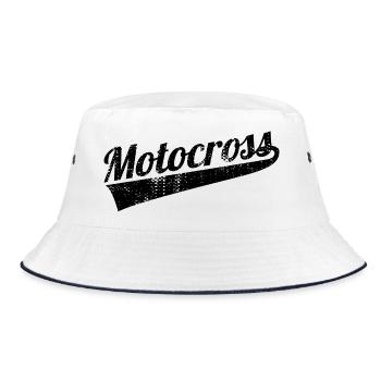 Motocross - Bob - blanc/marine - Devant