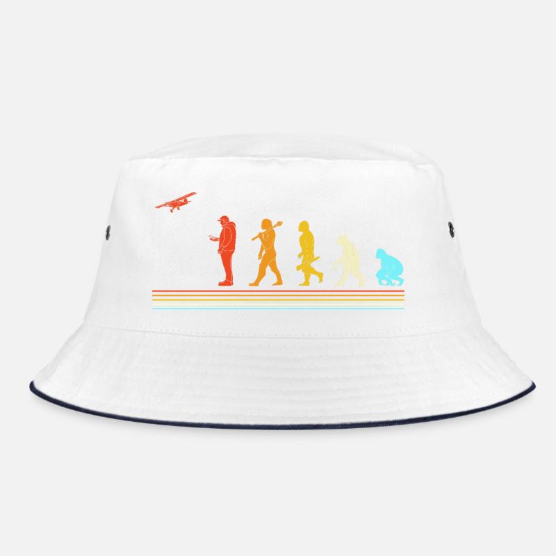 Model Airplane Model Airplane Bucket Hat