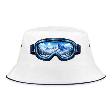 Panorama des montagnes Ski Goggles - Bob - blanc/marine - Devant