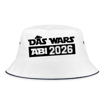 That's it Abi 2026 - Bucket Hat - white/navy - Front