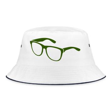 Lunettes - Bob - blanc/marine - Devant