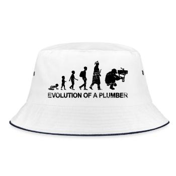 Installer Development - Bucket Hat - white/navy - Front