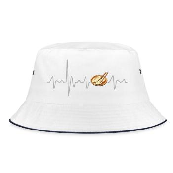 Goyza avec Dumpling Heartbeat Souvenir Japon - Bob - blanc/marine - Devant