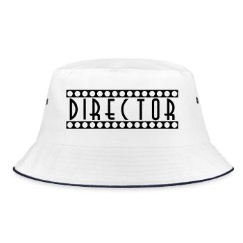 Director - Bucket Hat - white/navy - Front