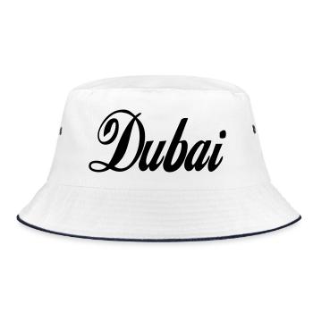 dubai - Bucket Hat - white/navy - Front
