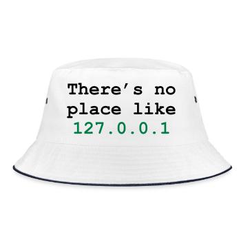 there's no place like 127.0.0.1 - Bob - blanc/marine - Devant
