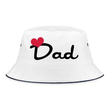 Dad - Bob - blanc/marine - Devant