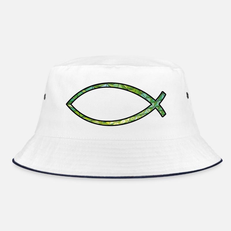 Poisson Ichtus (diamant, vert) Bob