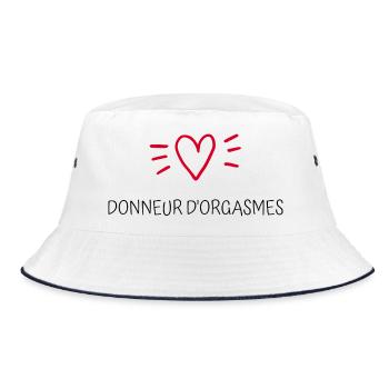 Donneur d'orgasmes - Bob - blanc/marine - Devant