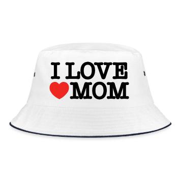 J’aime maman - Bob - blanc/marine - Devant