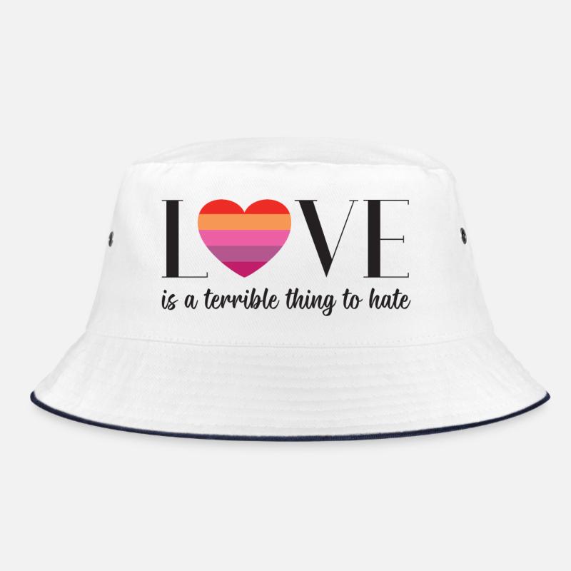 LGBT PrideMonth - Love is a terrible thing to hate Bucket Hat