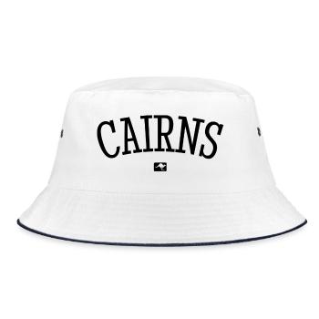 Cairns Australie Down Under Kangaroo Koala Outback - Bob - blanc/marine - Devant