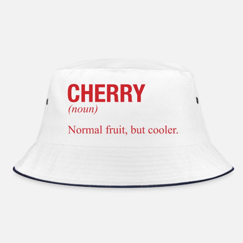 CHERRY Kirsche Bucket Hat