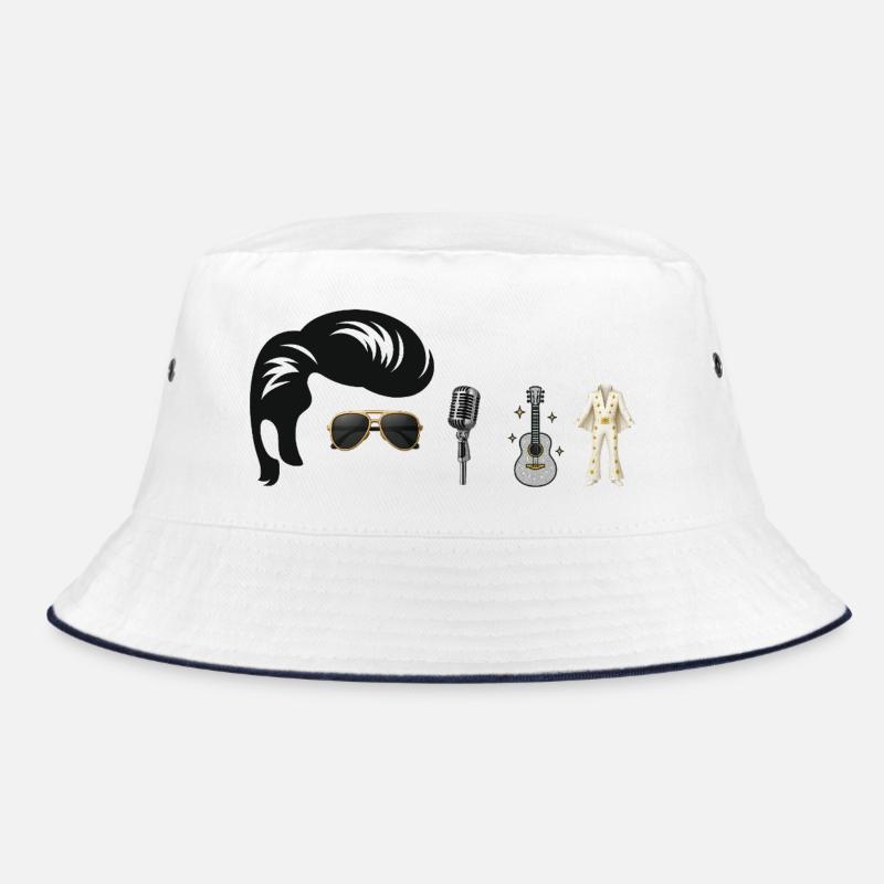 EP Pop Music Iconic Retro Style Bucket Hat
