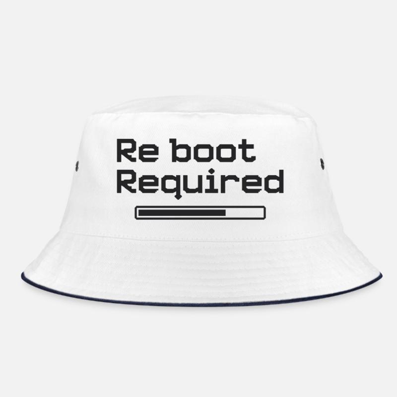 Reboot Required – Retro-Gaming-Style Bucket Hat