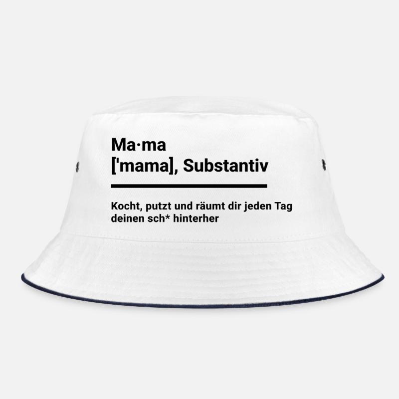 Geschenk Elternzeit Mutter Mütter Mama schlicht  Bucket Hat