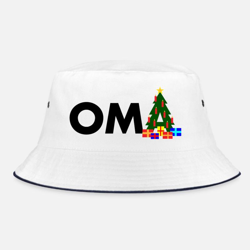 Oma Weihnachtsbaum Bucket Hat