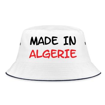 Made in Algérie - Bob - blanc/marine - Devant