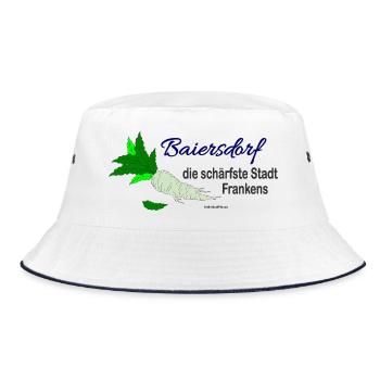 Baiersdorf - Bucket Hat - white/navy - Front